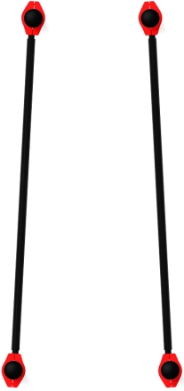 Воркаут ЛОВ 108 красный ВТ 102.09-01, фото 3