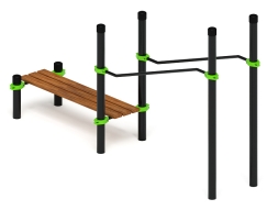 Воркаут ЛОВ 89 зеленый ВТ 101.24-02, фото 1