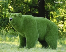 Топиари медведь Бачо - газон Eco