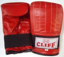 Перчатки снарядные PVC красные ХL