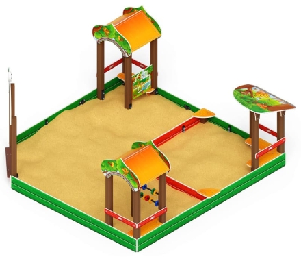 Песочный дворик Полянка - ИО 6.16.02-01, фото 2