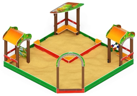 Песочный дворик Полянка - ИО 6.16.02-01, фото 3