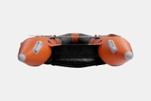 GLADIATOR E 380 PRO AIR Оранжево-темносерый моторная лодка ПВХ НДНД