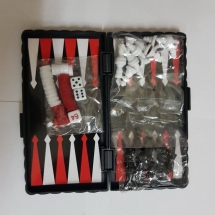 Нарды + Шахматы + Шашки магнитные малые