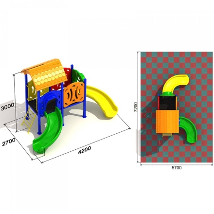 Детская площадка Лимпопо 5.1, фото 3