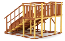 Зимняя горка Савушка Зима 4