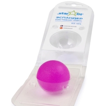 Эспандер кистевой ES-401 "Мяч", розовый