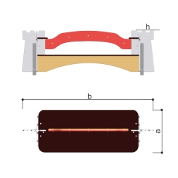 Скамейка Romana 115.72.00 со спинкой двусторонняя для улицы, фото 3