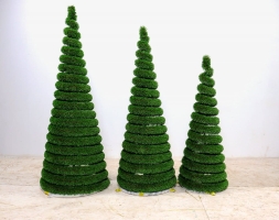 Топиари композиция Ёлки спиральки - газон Deluxe, фото 1