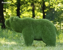 Топиари медведь Бачо - газон Eco Green