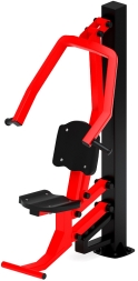 Жим от груди (красный) - Уличный тренажер - СТ 006-11.И1, фото 4 Жим от груди (красный) - Уличный тренажер - СТ 006-11.И1, фото 4