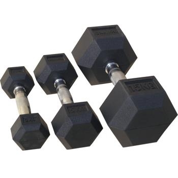 Гантель гексагональная, обрезиненная 40 кг. (72014-40) , фото 1