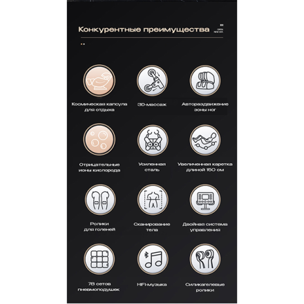 Массажное кресло Méridien Panama, фото 17