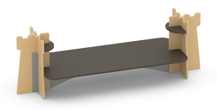 Скамейка Romana 057.55.00 двусторонняя для улицы, фото 1