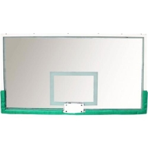 Щит баскетбольный ZSO, проф. СТЕКЛО 10 мм, без защиты, TB 8103 (без кольца) 1050х1800 мм (120х100)