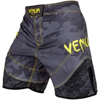 Шорты ММА Venum Tramo Black/Yellow, фото 1