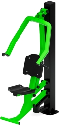 Жим от груди (зеленый) - Уличный тренажер - СТ 006-12.И1, фото 4 Жим от груди (зеленый) - Уличный тренажер - СТ 006-12.И1, фото 4