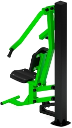Жим от груди (зеленый) - Уличный тренажер - СТ 006-12.И1, фото 3 Жим от груди (зеленый) - Уличный тренажер - СТ 006-12.И1, фото 3