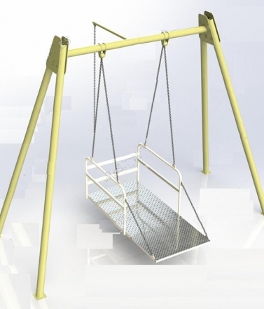 Качели для инвалидного кресла А-0098А , фото 1