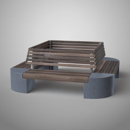 Скамейка С-74 &quot;Фестиваль&quot;, фото 1