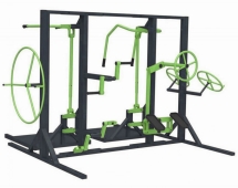 Комплекс с уличными тренажерами TORUDA Комплекс с уличными тренажерами TORUDA