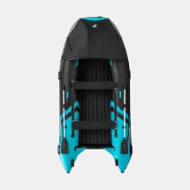 GLADIATOR E 380 PRO AIR Черно-бирюзовый моторная лодка ПВХ НДНД