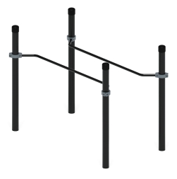 Воркаут ЛОВ 108 серый ВТ 102.01-03, фото 2