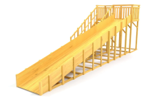 Зимняя горка Савушка Зима Wood 8 