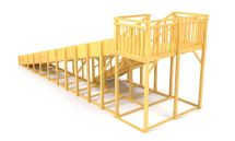 Зимняя горка Савушка Зима Wood 8 