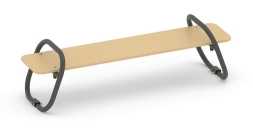 Скамейка Romana 057.56.00 без спинки для улицы, фото 2