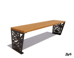 Банкетка Ромашка, Сосна 0,6 м, фото 5