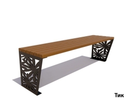 Банкетка Ромашка, Сосна 0,6 м, фото 2