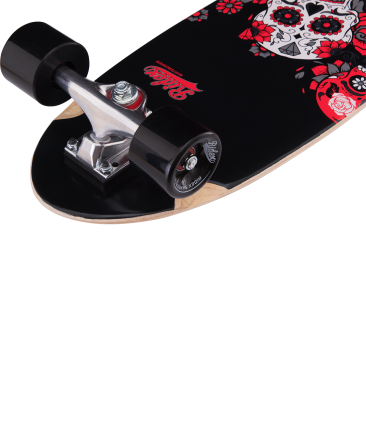 Круизер деревянный Los Muertos 28,5″X8,25″, ABEC-5, фото 4