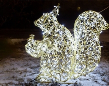 Световая фигура Белка dr001 Световая фигура Белка dr001