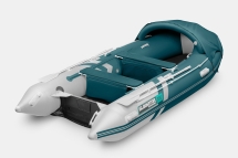 GLADIATOR E 380 PRO AIR Морской зеленый-белый моторная лодка ПВХ НДНД