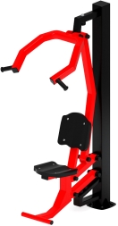 Тяга верхняя (красный) - Уличный тренажер - СТ 007-11.И1, фото 4 Тяга верхняя (красный) - Уличный тренажер - СТ 007-11.И1, фото 4