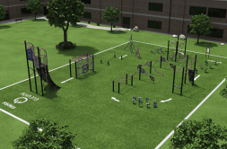 Полоса препятствий на выживание Кросс Высота, фото 2