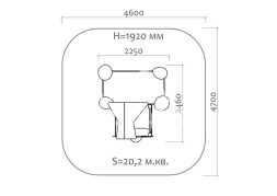 Песочный дворик Домик звездочета 05204 для детской площадки, фото 4 Песочный дворик Домик звездочета 05204 для детской площадки, фото 4