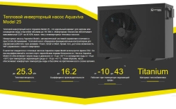 Тепловой насос Aquaviva Model Invertor 25 кВт, фото 4
