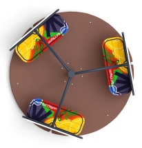 Карусель Солнышко (Граффити) - ИО 30.01.03-16.И1