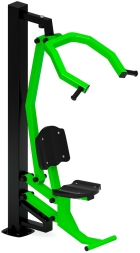 Тяга верхняя (зеленый) - Уличный тренажер - СТ 007-12.И1, фото 1 Тяга верхняя (зеленый) - Уличный тренажер - СТ 007-12.И1, фото 1