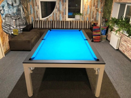 БИЛЬЯРДНЫЙ СТОЛ "СВЯТОСЛАВ" 5 ФУТОВ ХАЙ-ТЕК- STYLE (пирамида), фото 4