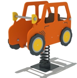 Качалка на пружине КНП Джип для детской площадки Качалка на пружине КНП Джип для детской площадки