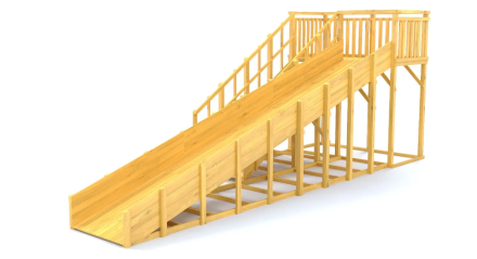 Зимняя горка Савушка Зима Wood 6, фото 2