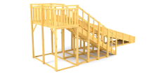 Зимняя горка Савушка Зима Wood 6