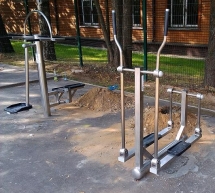 Эллиптический тренажер одинарный  УТЭ-007  Эллиптический тренажер одинарный  УТЭ-007