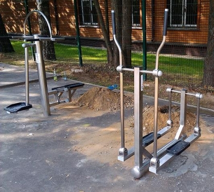 Эллиптический тренажер одинарный  УТЭ-007 , фото 6