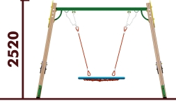 Качели-гнездо 4801.21 для детской площадки, фото 2 Качели-гнездо 4801.21 для детской площадки, фото 2