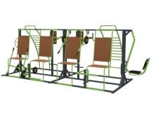 Комплекс с уличными тренажерами TORUDA Комплекс с уличными тренажерами TORUDA