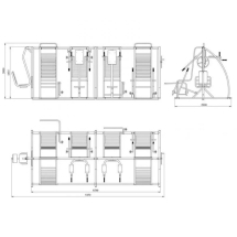 Комплекс с уличными тренажерами TORUDA Комплекс с уличными тренажерами TORUDA